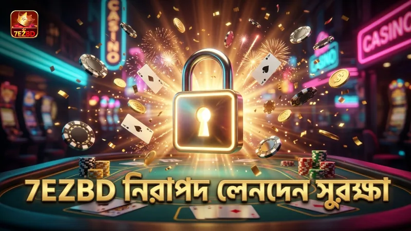 7EZBD পেমেন্ট পদ্ধতিতে লেনদেনের নিরাপত্তার গুরুত্ব স্পষ্ট।