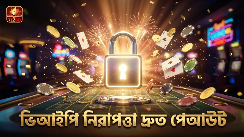 ভিআইপি প্রোগ্রামের নিরাপত্তা ও দ্রুত পেআউট নিশ্চিত করে।