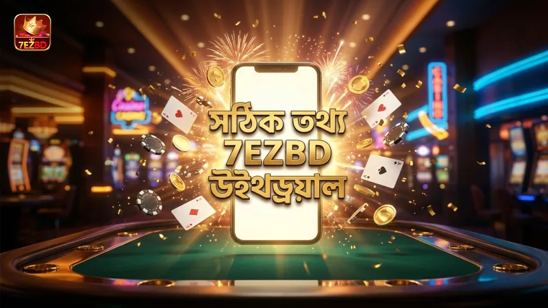 সঠিক তথ্য দিয়ে 7EZBD উইথড্রয়াল নিশ্চিত করুন