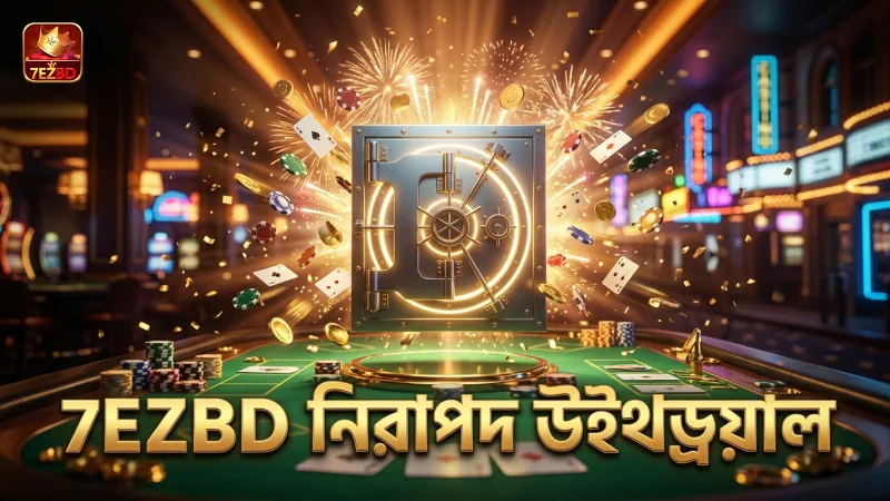 নিরাপদ উইথড্রয়ালের জন্য 7EZBD সেরা নিরাপত্তা বজায় রাখে