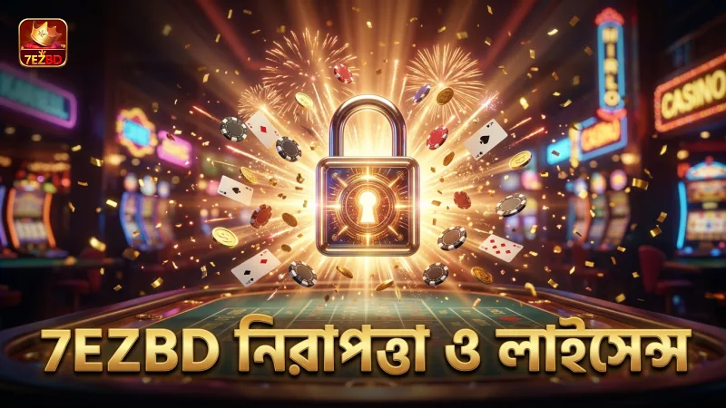 7EZBD নিরাপত্তা ব্যবস্থা ও গেমিং লাইসেন্স নিশ্চিতকরণ