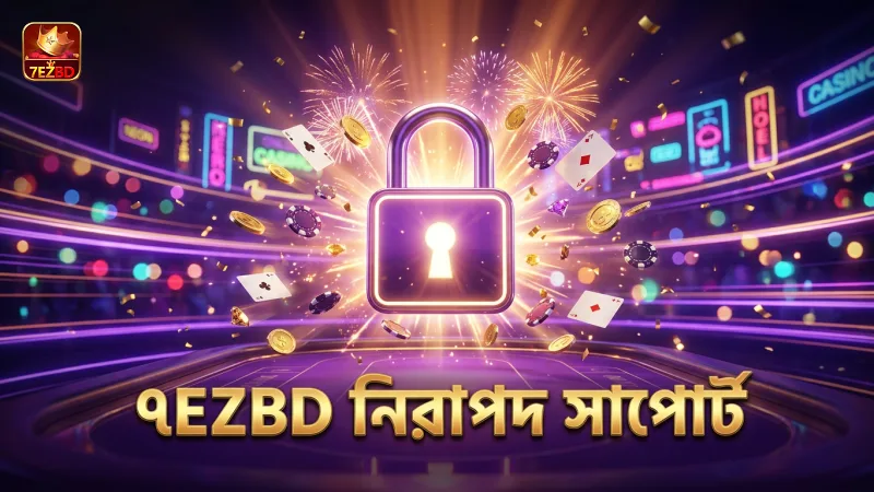 নিরাপদ ও বিশ্বাসযোগ্য সাপোর্ট পরিবেশ ৭EZBD দ্বারা বজায় রাখা হয়।