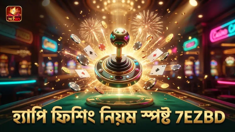 হ্যাপি ফিশিং গেমের মূল নিয়মাবলী ও শর্তাবলী স্পষ্ট করা হয়েছে