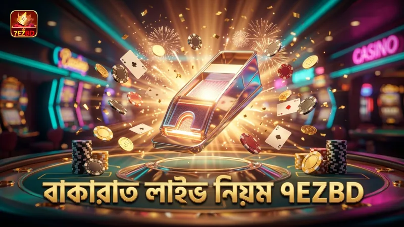 বাকারাত লাইভ খেলার নিয়ম ও কার্ড গণনা বোঝার গুরুত্ব ৭EZBD তে