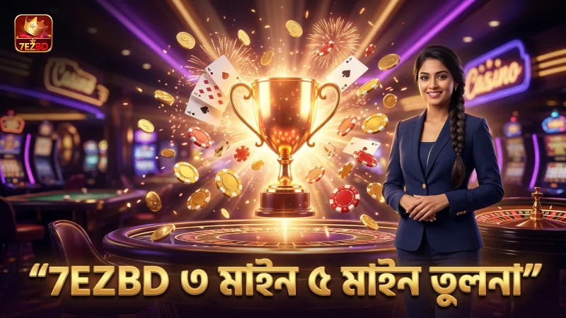 7EZBD-তে ৩ মাইন ও ৫ মাইন স্ট্র্যাটেজির কার্যকারিতা তুলনা