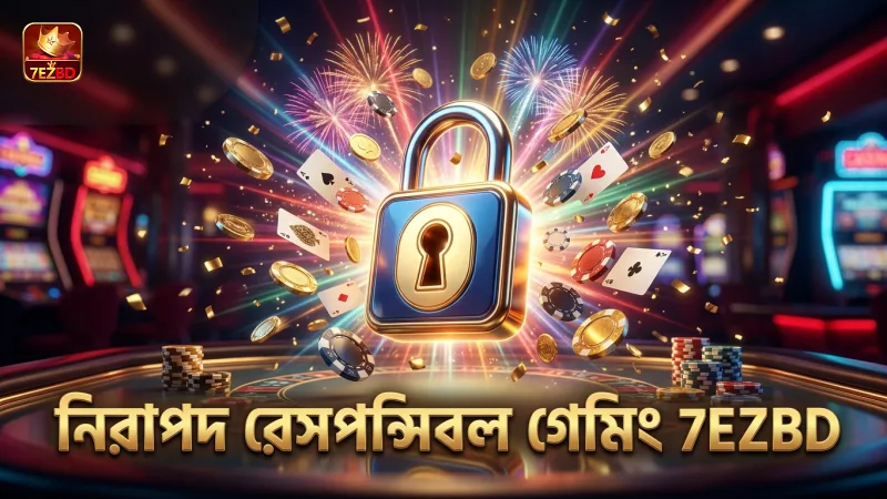 রেসপন্সিবল গেমিং মানে নিরাপদ ও নিয়ন্ত্রিত খেলা।