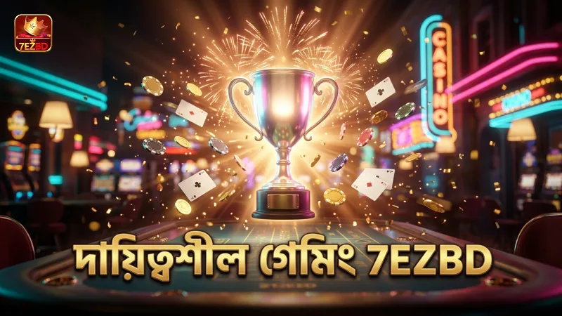 ঝুঁকি জানা ও দায়িত্বশীল গেমিং নিশ্চিত করুন 7EZBD-র মাধ্যমে
