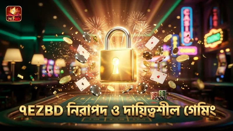 নিরাপদ ও দায়িত্বশীল গেমিং নিশ্চিত করে ৭EZBD বিশ্বস্ততা তৈরি করে